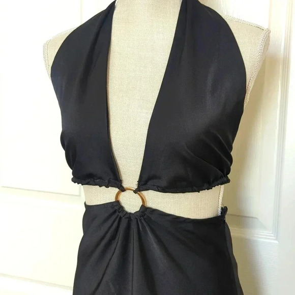 Princess Polly Twilight Time Mini Black Dress - Picture 5 of 8